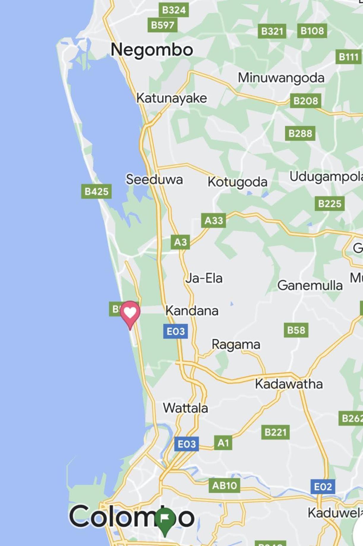 Apartmán Aqua Vista Uswetakeiyawa Exteriér fotografie